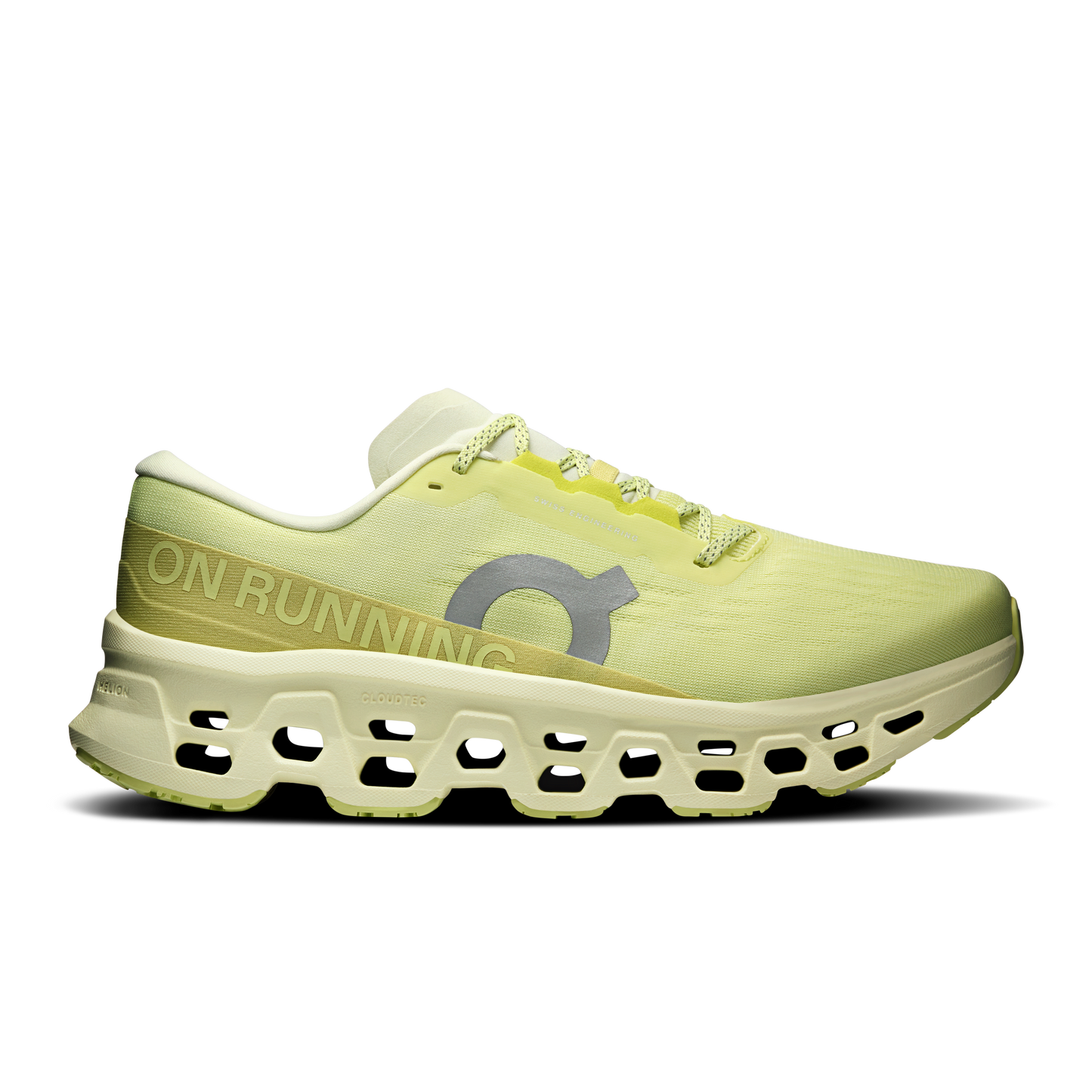 On Running Men's Cloudmonster 3 Wide Shoes - Limelight / Seedling