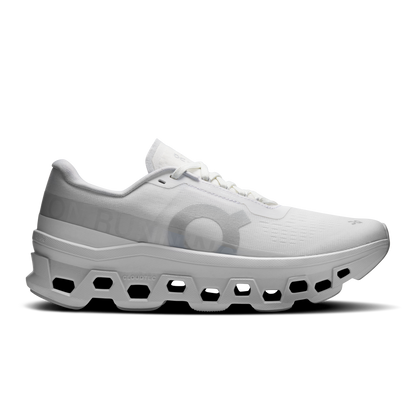 On Running Women's Cloudmonster 1 Shoes - White / White