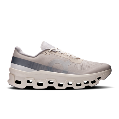 On Running Men's Cloudmonster 1 Shoes - Pearl / Ivory