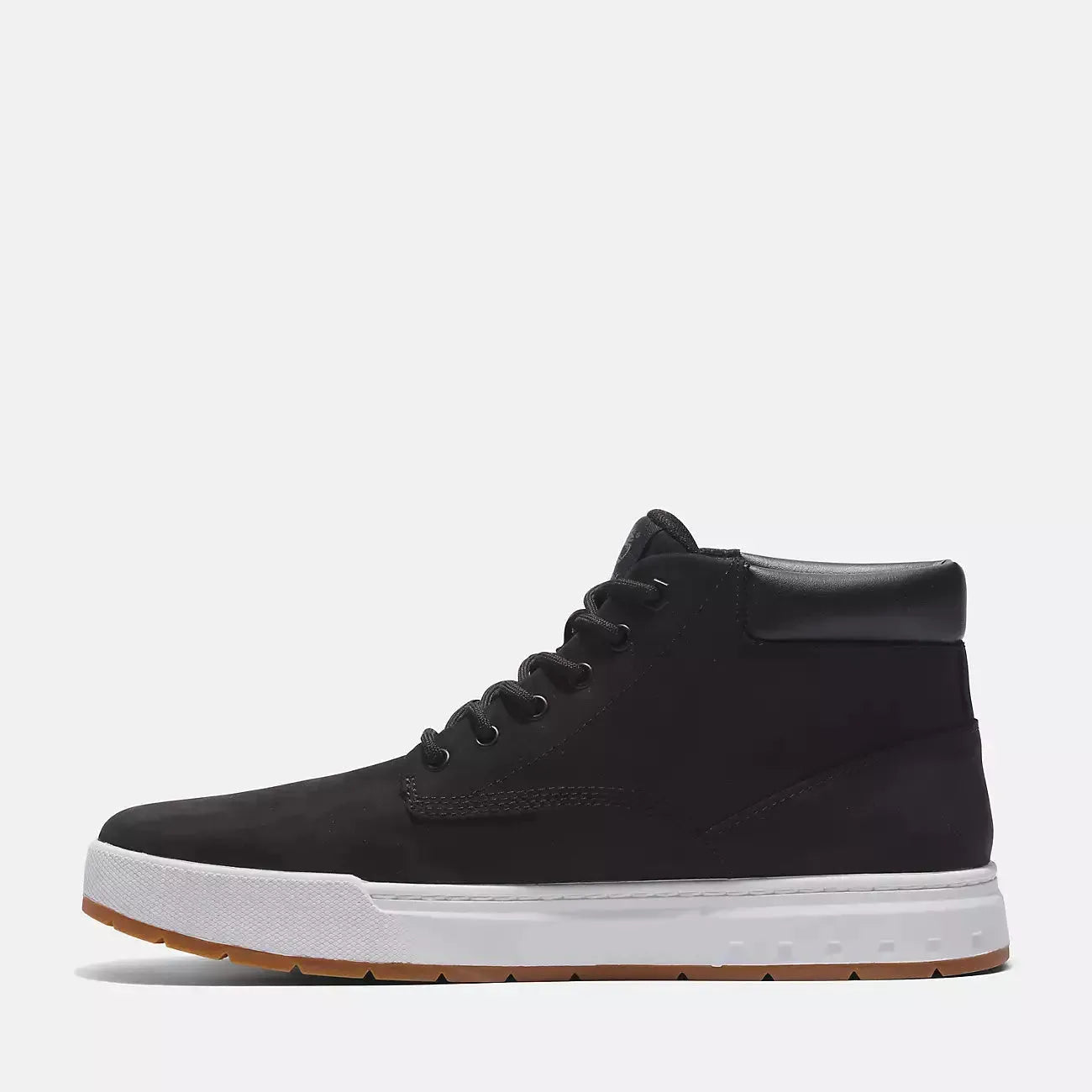 Timberland Men's Maple Grove Leather Chukka Shoes - Black Nubuck