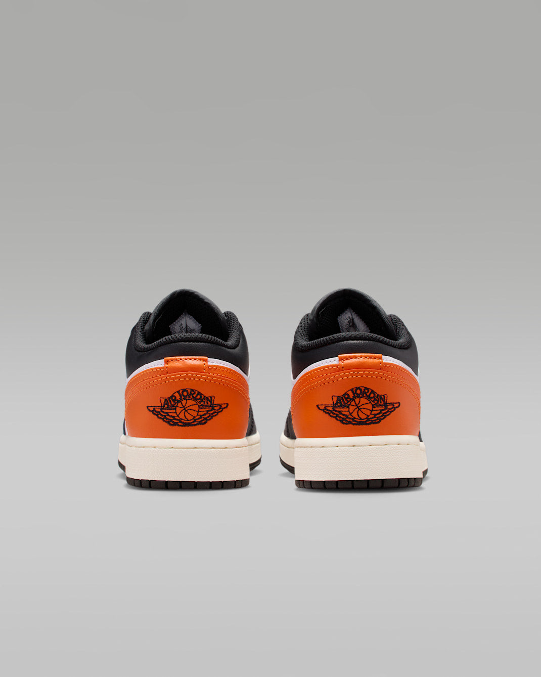 Nike Kids' Air Jordan 1 Low Shoes - Black / White / Sail / Starfish