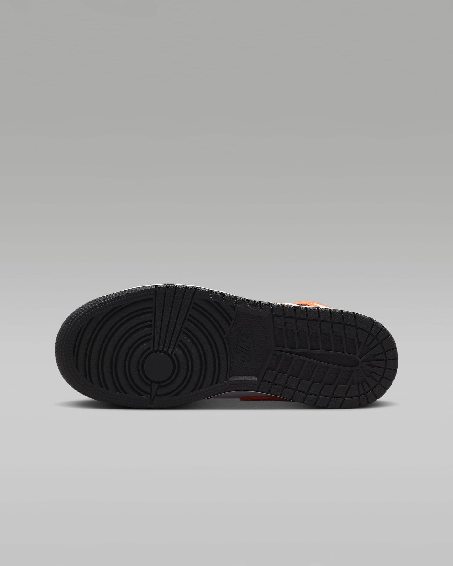 Nike Kids' Air Jordan 1 Mid Shoes - Starfish / White / Sail / Black