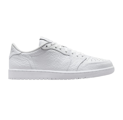 Nike Men's Air Jordan 1 Retro Low Shoes - All White