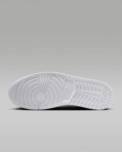 Nike Men's Air Jordan 1 Retro Low Shoes - All White