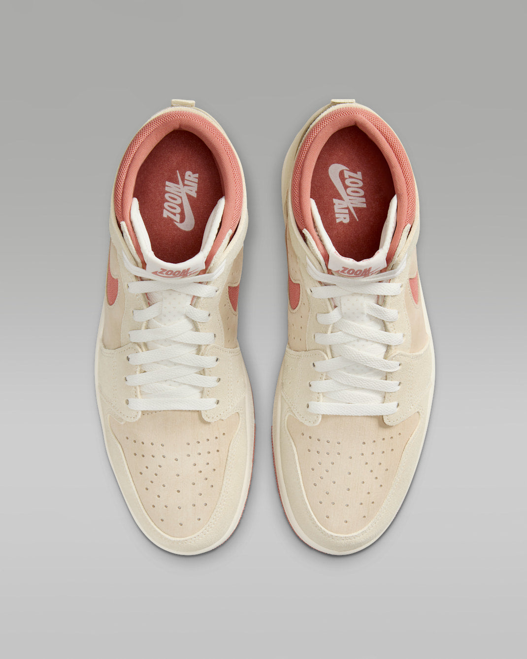 Nike Men's Jordan 1 High Zoom Air Cmft 2 Shoes - Sail / Burnt Sunrise / Sail / Terra Blush