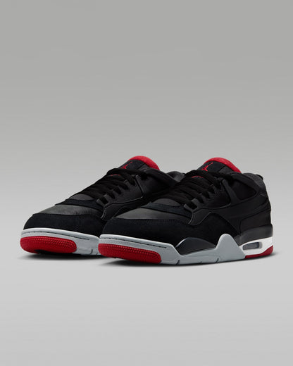 Nike Men's Jordan 4 Rm Shoes - Black / Varsity Red / Wolf Grey / White