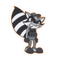 Ratchet Raccoon Team Angry Sticker