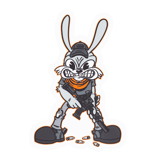 Killer Rabbit Team Angry Sticker