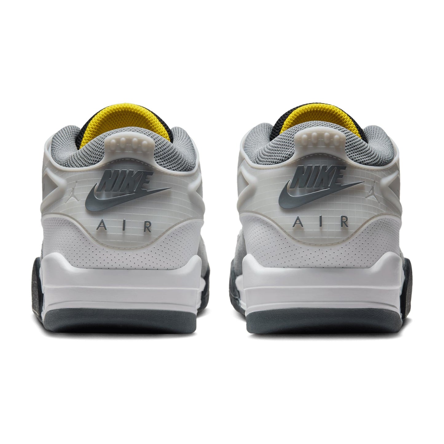 Nike Men's Air Jordan 4 Rm Premium Shoes - White / Black / Smoke Grey / Fire Red