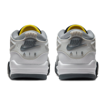 Nike Men's Air Jordan 4 Rm Premium Shoes - White / Black / Smoke Grey / Fire Red