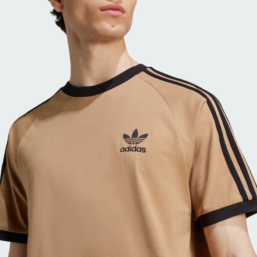 Adidas Men's Adicolor Classics 3-Stripes Tee - Cardboard / Black