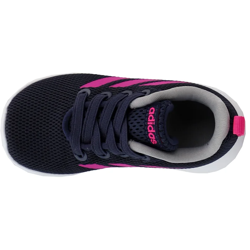 Adidas Kids' Lite Racer CLN Shoes - Blue / Pink / White
