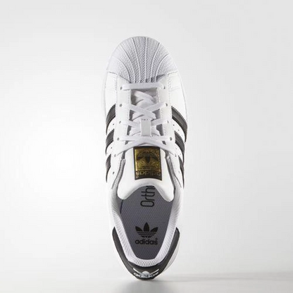 Adidas Kids' Originals Superstar Shoes - White / Black / Gold