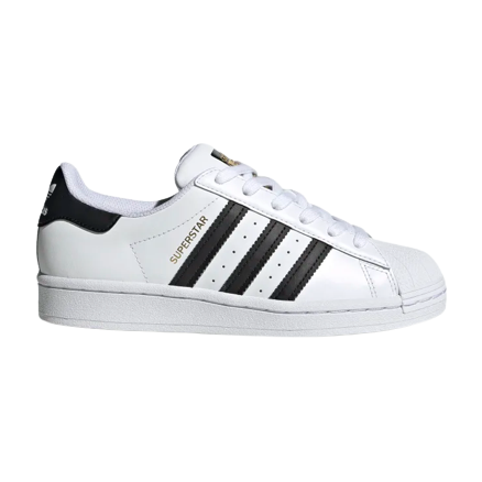 Adidas Kids' Superstar Shoes - Cloud White / Core Black