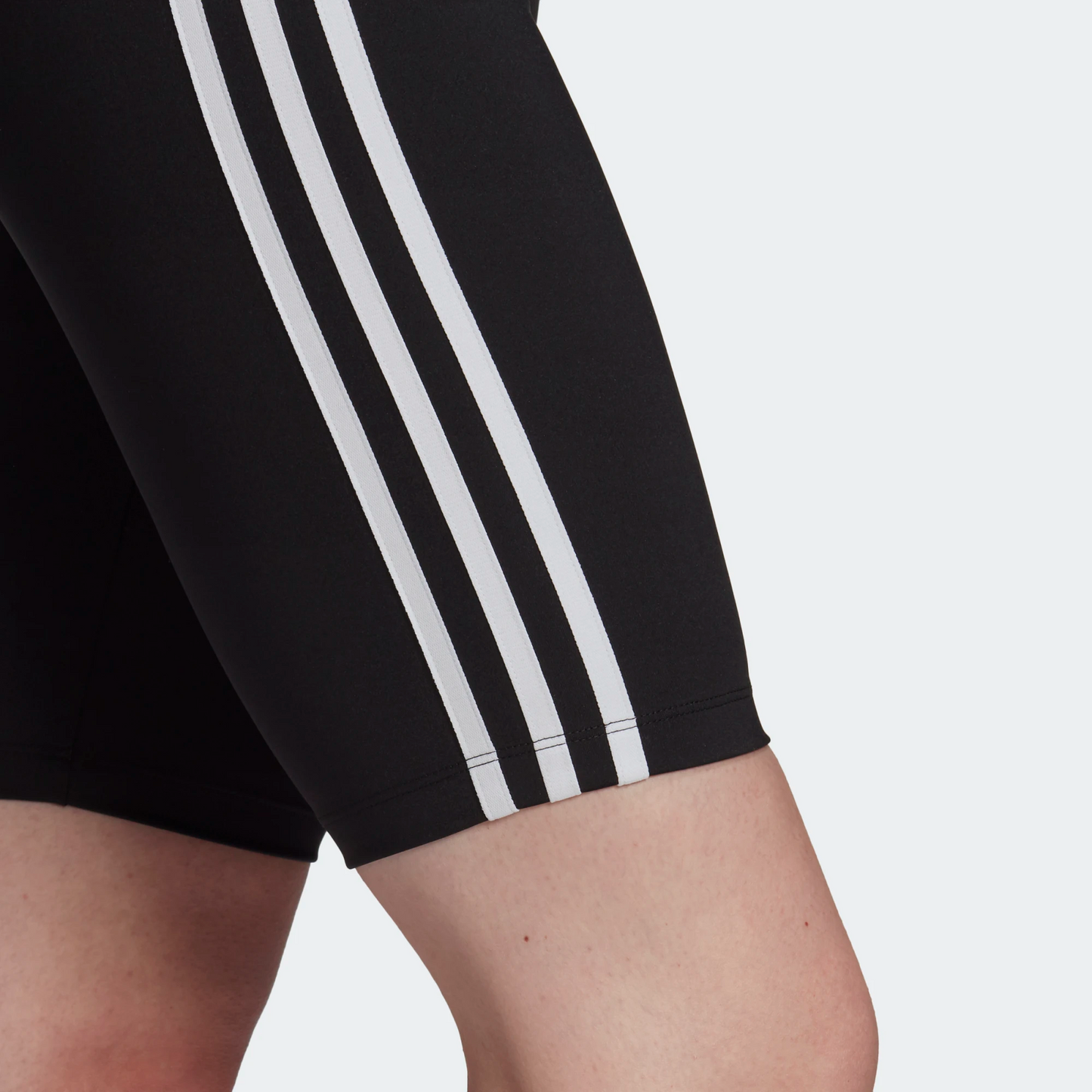 Adidas Women's Adicolor Classics Primeblue High Waisted Tight Shorts - Black
