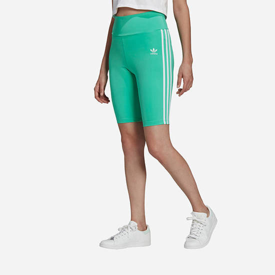 Adidas Women's Adicolor Classics Tight Shorts - Green