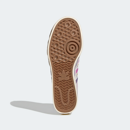 Adidas Women's Nizza Platform Mid Shoes - Almost Pink / Pulse Lilac / Wonder White