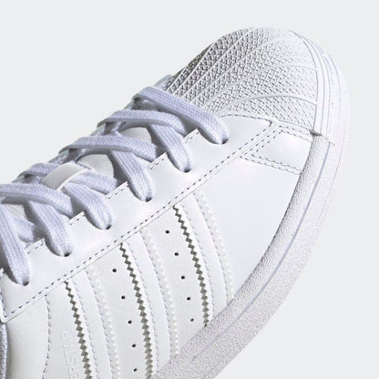 Adidas Women's Superstar Shoes - All White