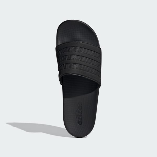 Adidas Men's Adilette Comfort Slides Shoes - Triple Black