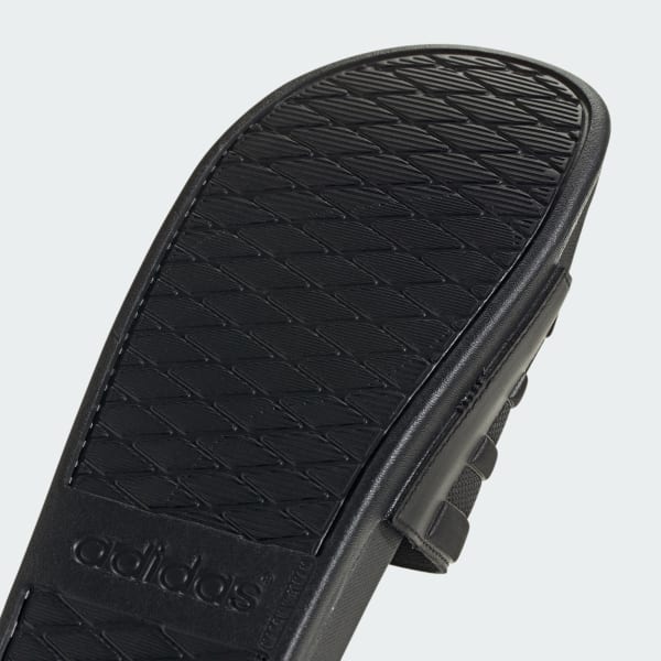 Adidas Men's Adilette Comfort Slides Shoes - Triple Black