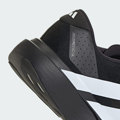 Adidas Men's Adizero Evo Sl Shoes - Core Black / Cloud White