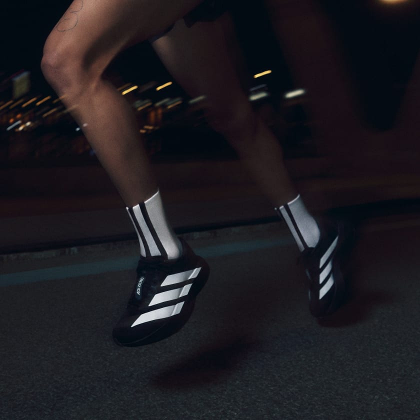 Adidas Men's Adizero Evo Sl Shoes - Core Black / Cloud White