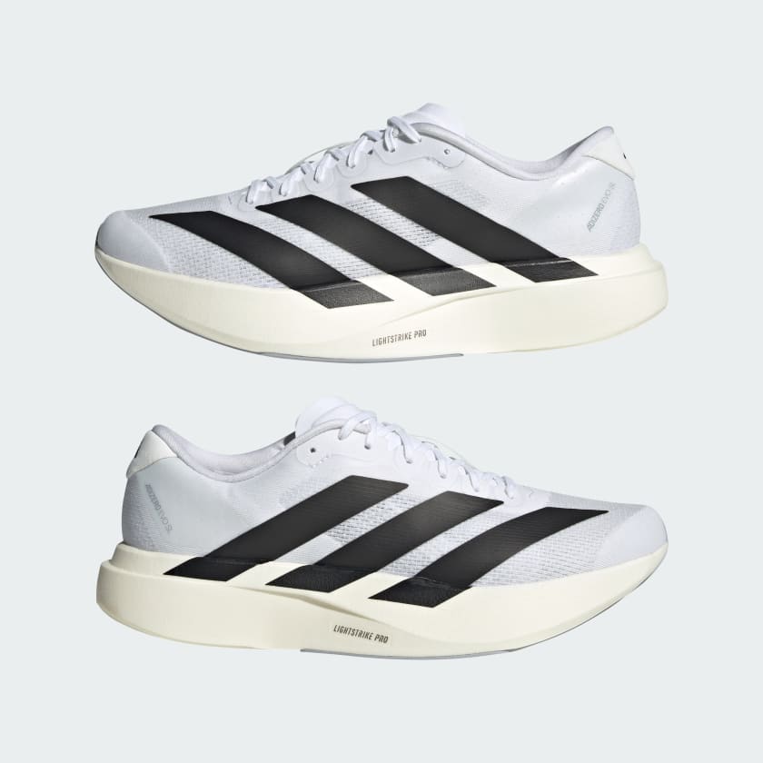 Adidas Men's Adizero Evo Sl Shoes - White / Black
