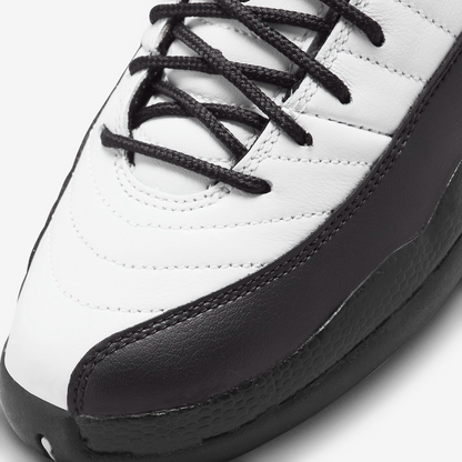 Nike Kids' Air Jordan 12 Retro GS Shoes - White / Black / Vivid Green / Lavender Mist