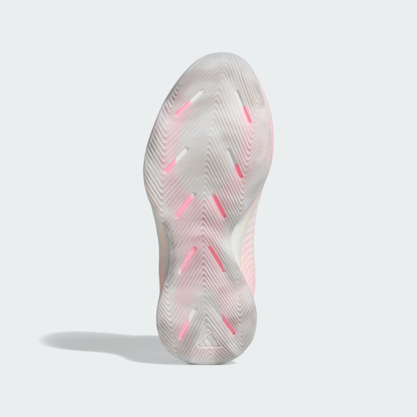 Adidas Men's Anthony Edwards 1 Low Shoes - Cloud White / Acid Orange / Bliss Pink