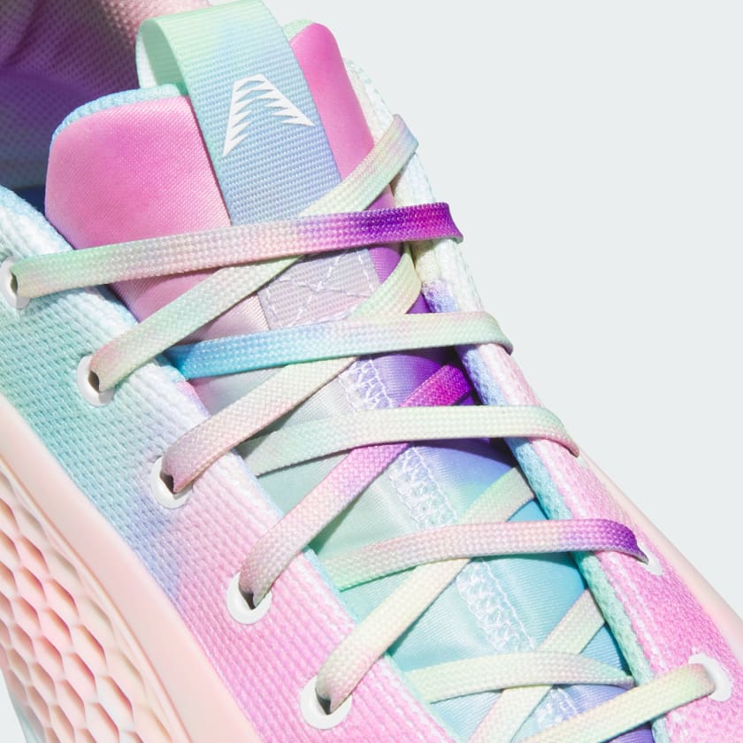 Adidas Men's Anthony Edwards 1 Low Shoes - Cloud White / Acid Orange / Bliss Pink