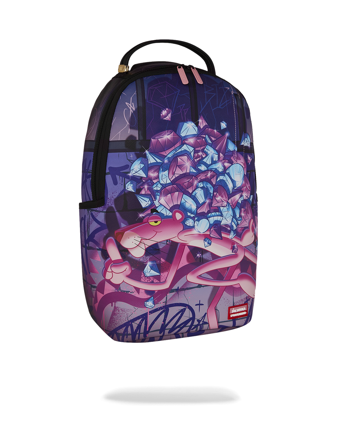 Sprayground Pink Panther Diamond Heist Backpack Bag