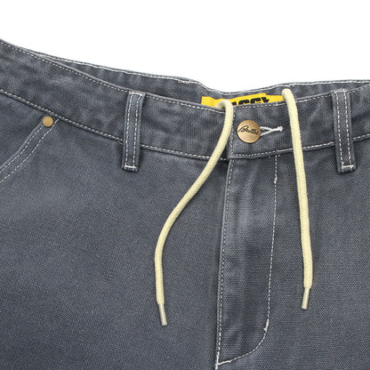 Washed Canvas Double Knee Pants