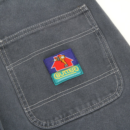 Washed Canvas Double Knee Pants