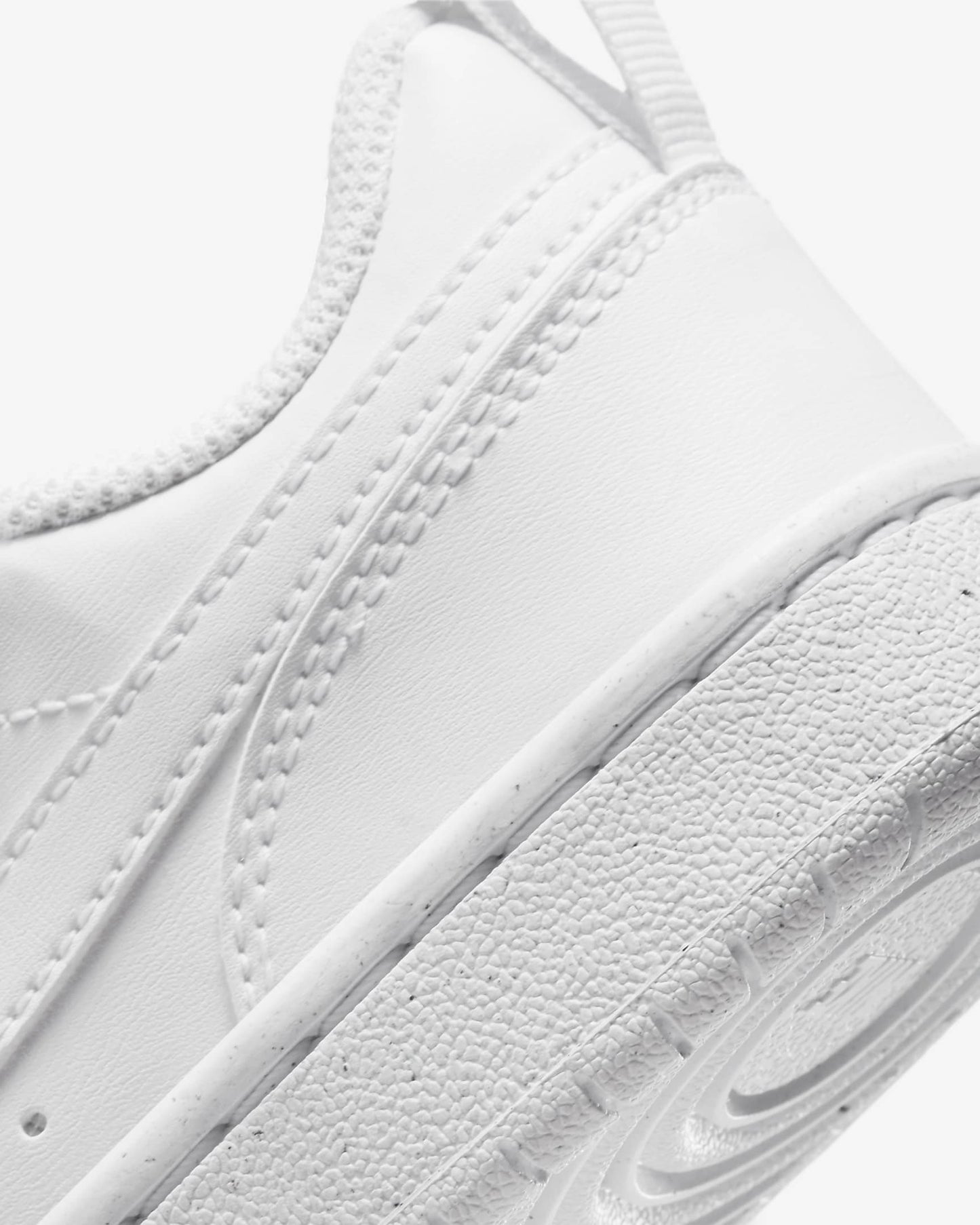 Nike Kids' Court Borough Low Recraft Shoes - White / White / White