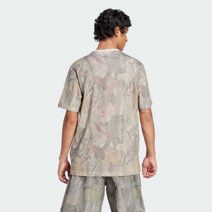 Adidas Men's Camo Tee Apparel - Alumina