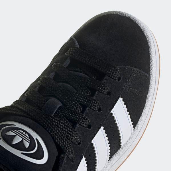 Adidas Kids' Campus 00S Shoes - Core Black / Cloud White / Cloud White