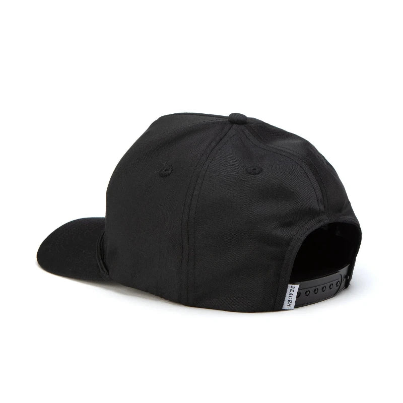 Seager Branded Snapback- Black