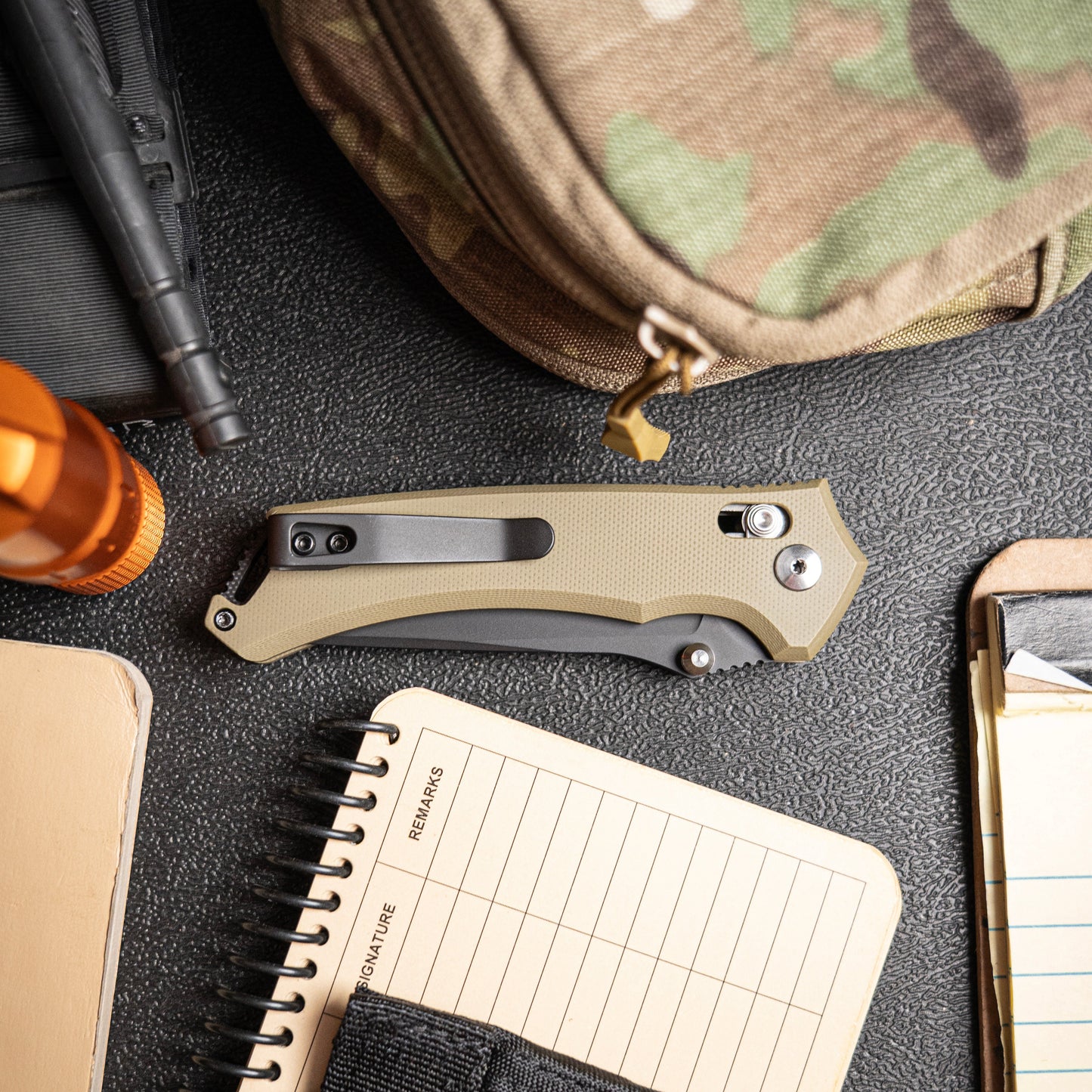 Toor Knives Draper - OD Green