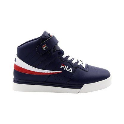 Fila Men's Vulc 13 Mid Plus Shoes - Navy / Red