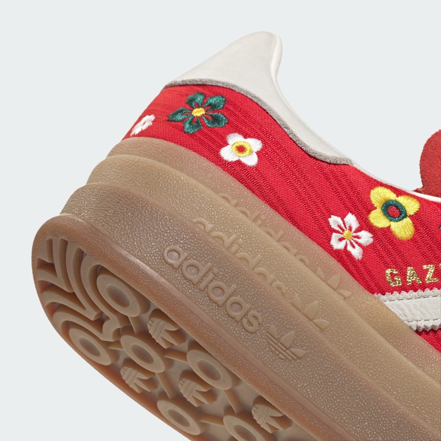 Adidas Women's Gazelle Bold Shoes - Better Scarlet / Off White / Eqt Yellow