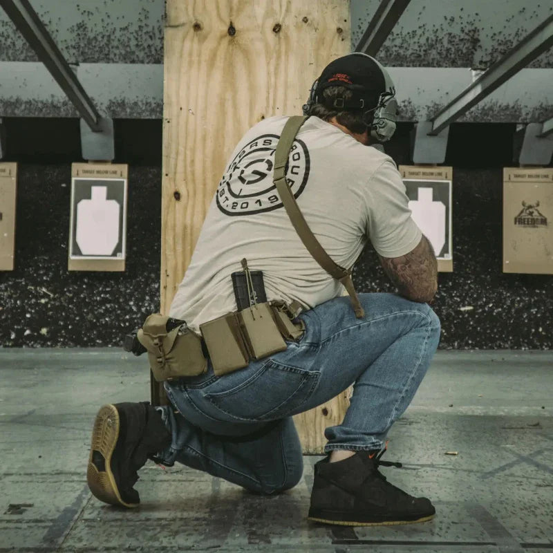 GBRS Group Single Rifle Mag Pouch - Bungee Retention (5.56)