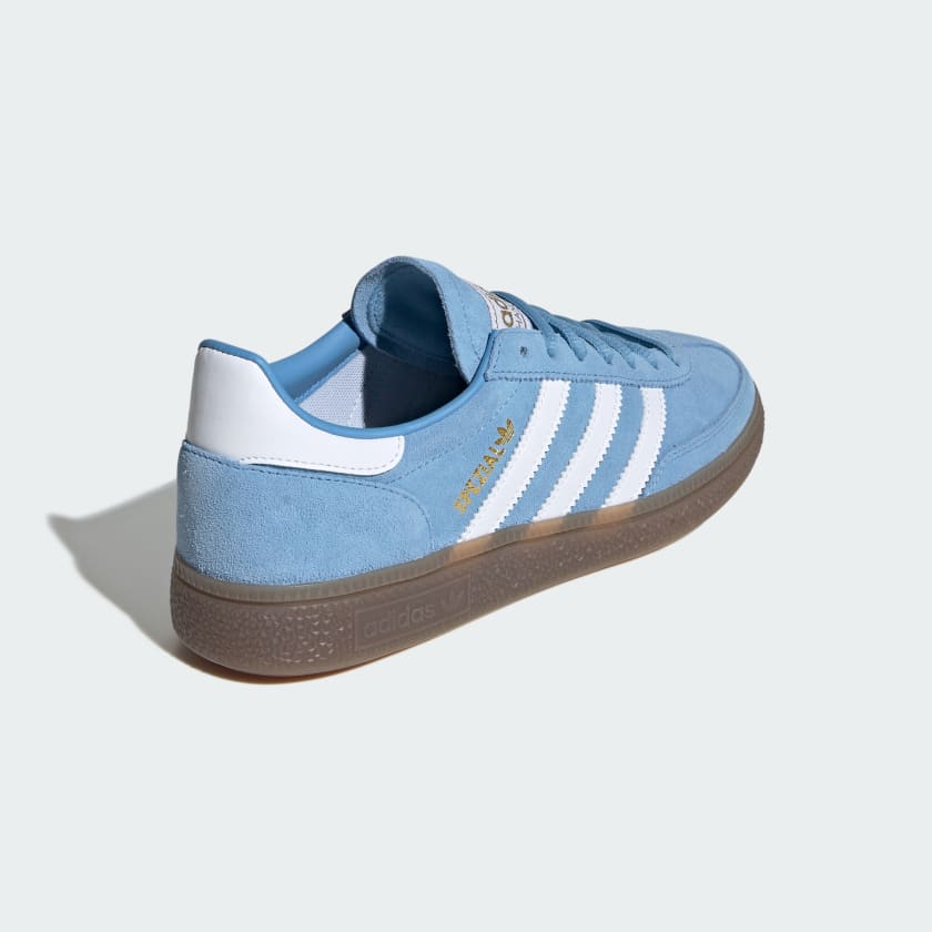 Adidas Women's Handball Spezial Shoes - Light Blue / Cloud White / Gum