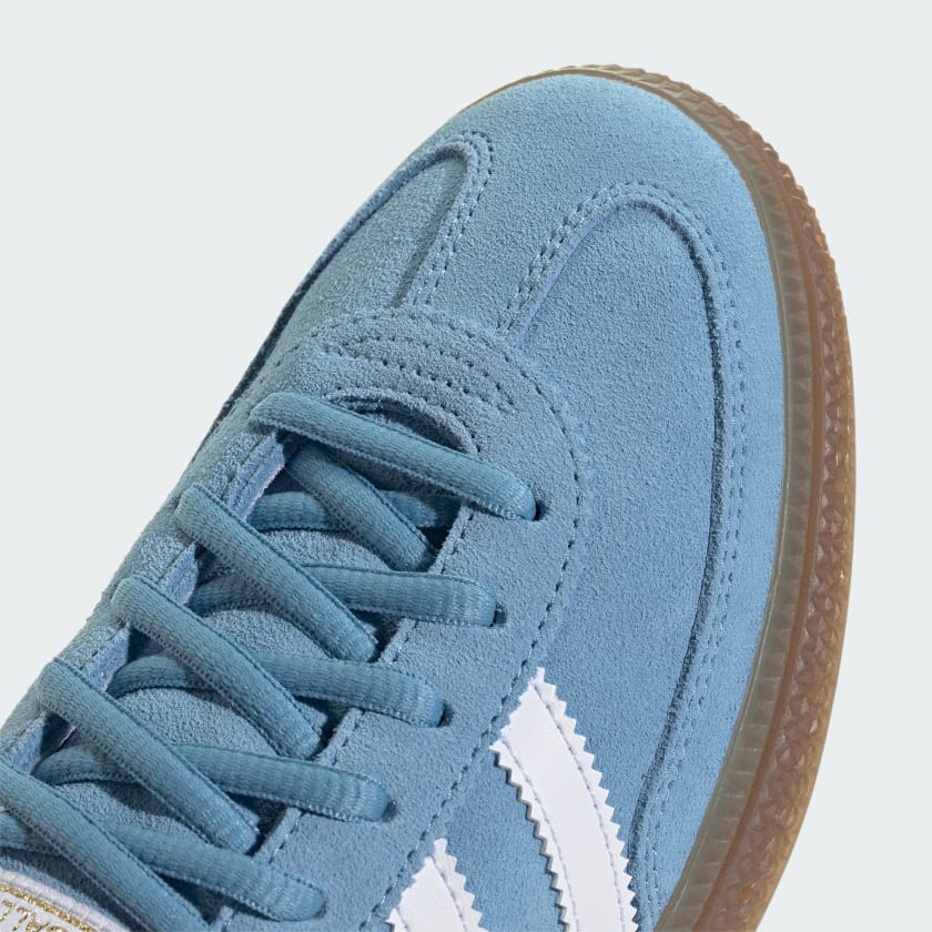 Adidas Women's Handball Spezial Shoes - Light Blue / Cloud White / Gum