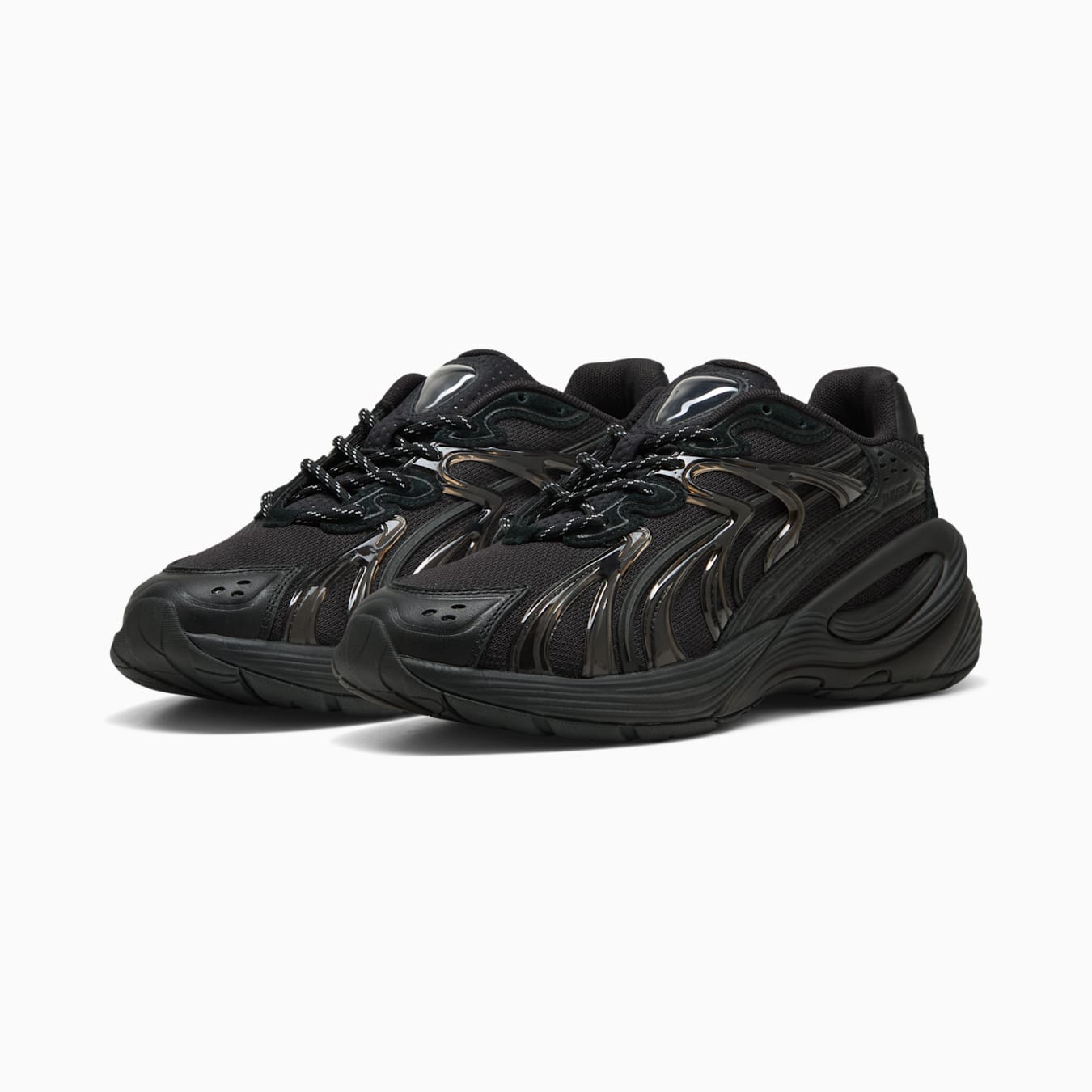 Puma Men's Inverse Upgrade Stealth Shoes - Puma Black / Puma Silver / Flat Dark Gray