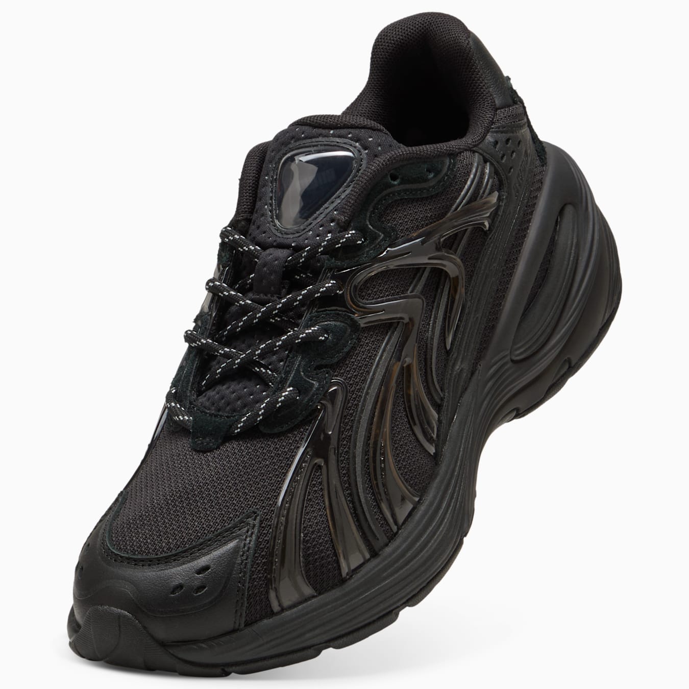 Puma Men's Inverse Upgrade Stealth Shoes - Puma Black / Puma Silver / Flat Dark Gray