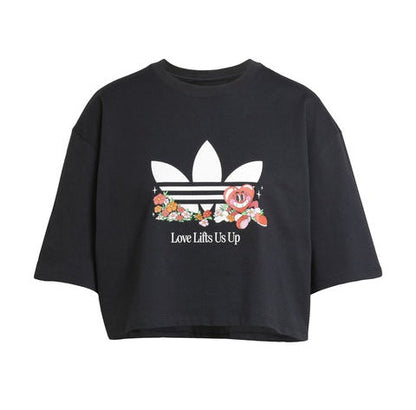 Adidas Women's Nelson Tee - Black / White / Multi