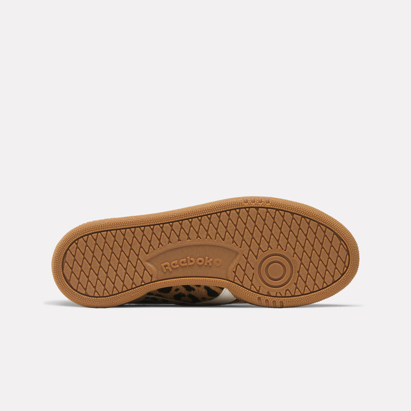 Reebok Women's Club C Grounds UK Shoes - Cheetah / Chalk