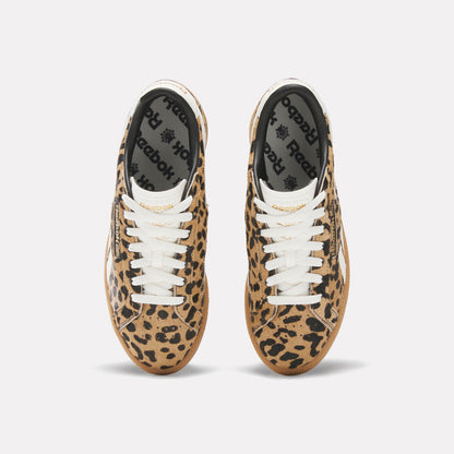 Reebok Women's Club C Grounds UK Shoes - Cheetah / Chalk