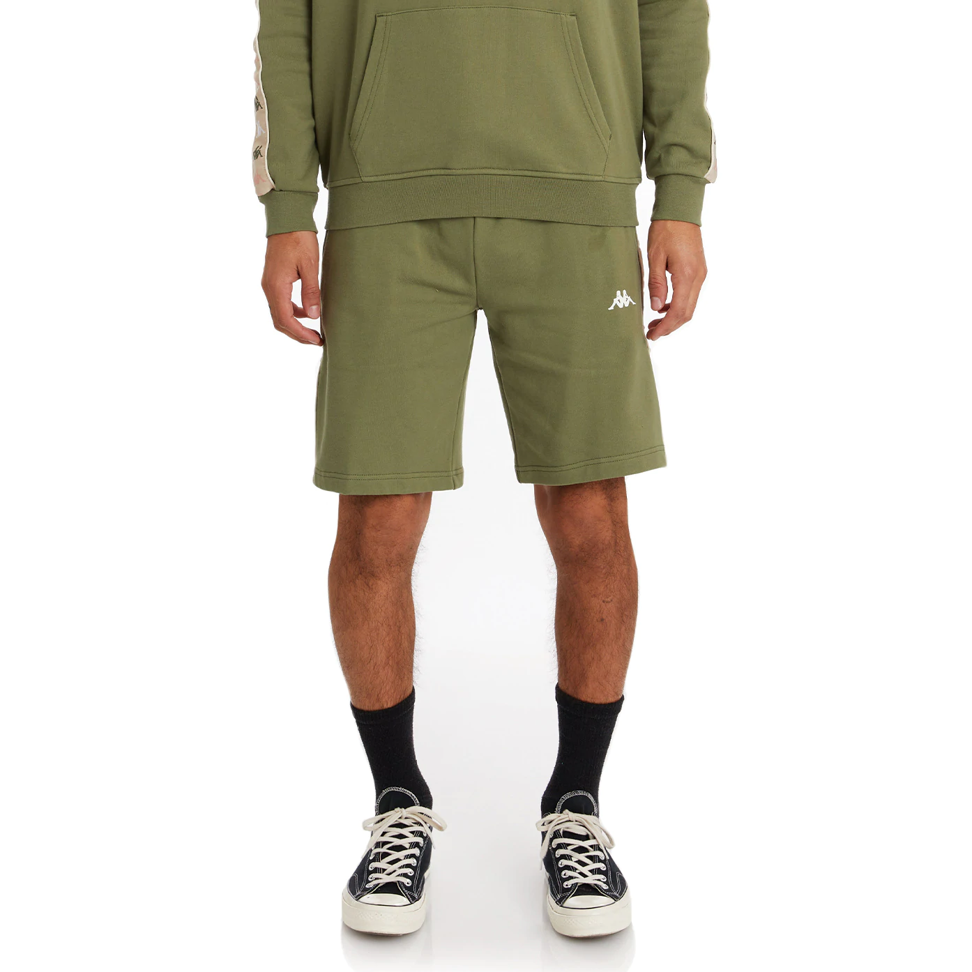 Kappa Men's 222 Banda Marvzin 2 Shorts - Green Olive