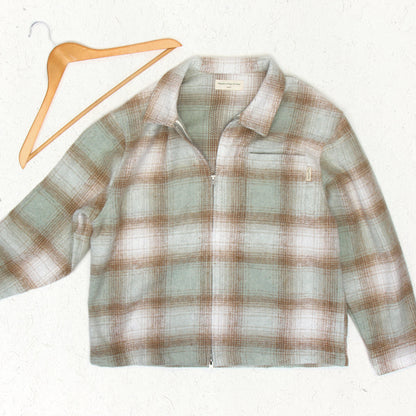 Wordmark Zip Shirt